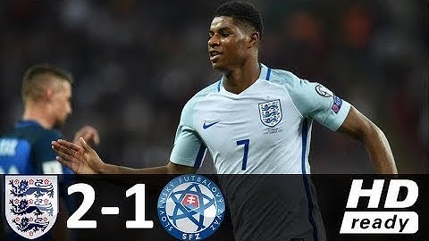 England vs Slovakia 2-1 - All Goals & Highlights - World Cup Qualifiers 04-09-2017 HD
