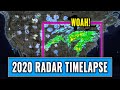 A Year in Weather - 2020 Radar Timelapse