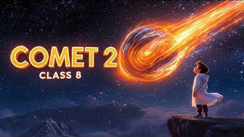 The Comet 2 || Part 2 || Class 8 || Animated video || हिंदी में 
