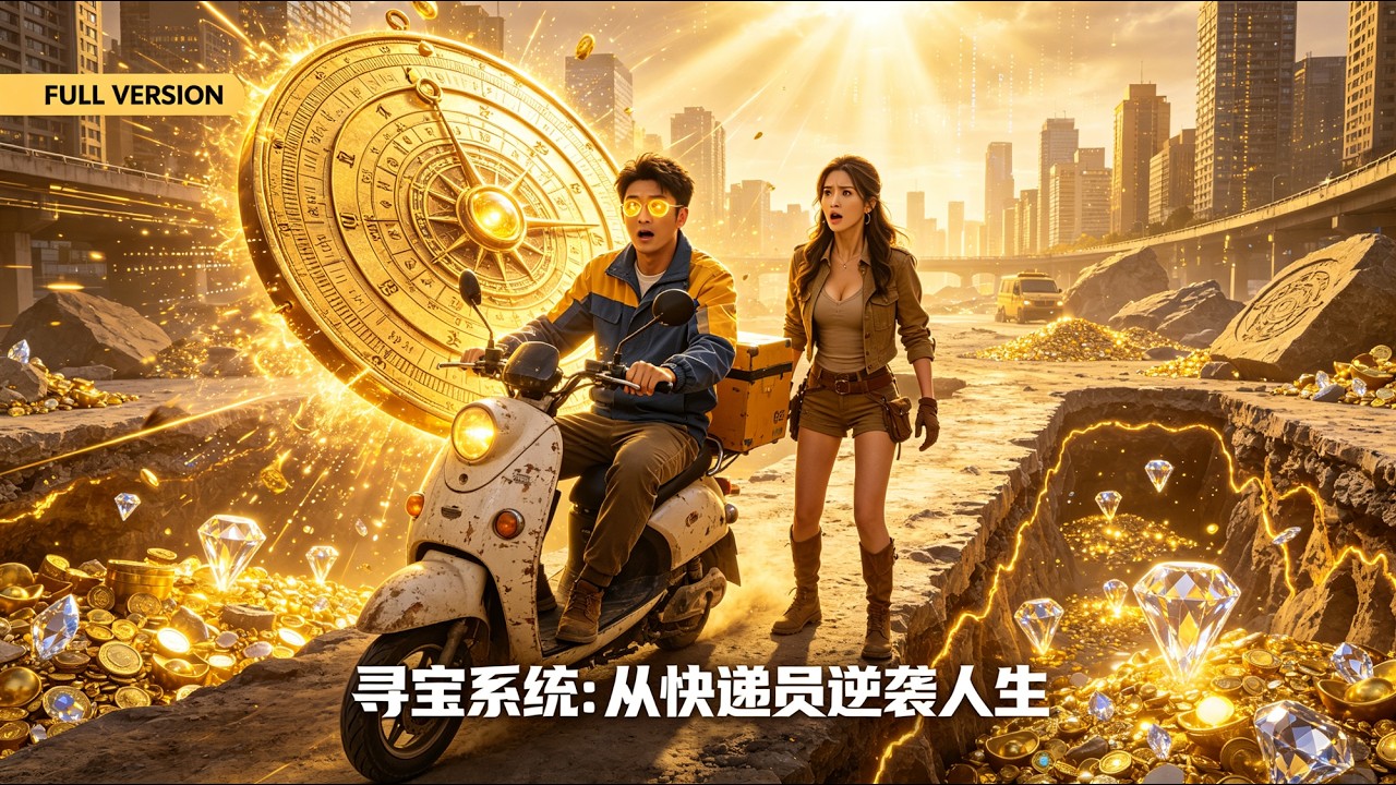 快遞員覺醒尋寶系統，暴富逆襲