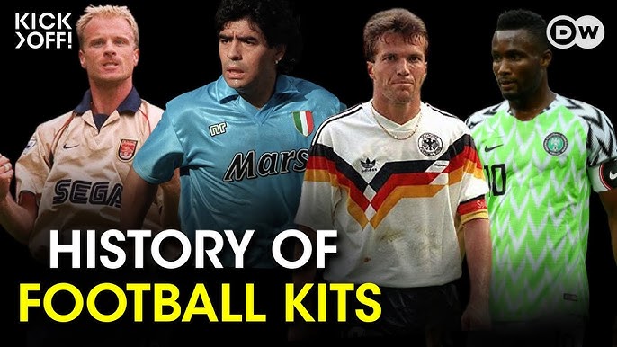 The evolution of the football shirts fit