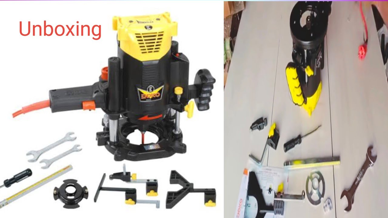 Unboxing My New Router Machine || endico router machine - YouTube