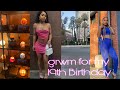 MY 19TH BIRTHDAY VLOG | GRWM