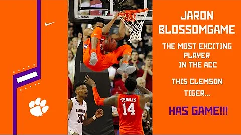 JARON BLOSSOMGAME   HAS GAME!!   CLEMSON HIGHLIGHTS