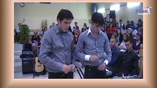 Video thumbnail of "Biserica Elim Arganda,Madrid,Alin Jucu,BIRUITORII PE MAREA VESTITA 12,10,2008"