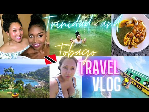 TRINIDAD AND TOBAGO TRAVEL VLOG! - CREEPY TOUR GUIDES + PRIVATE VILLA + MERMAID POOL | Ashkins Curls