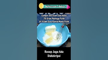 Thumbnail of Resep Cara Membuat Buttercream