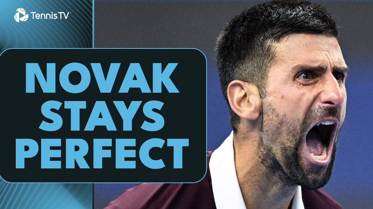 30 Matches. 30 WINS! 🔥 Djokovic Does It Again | Beijing 2026 Highlights