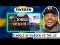AMERICAN Reacts To 10 Differences Between Schools In The US & Sweden | Dar The Traveler