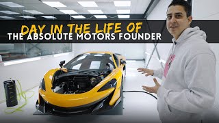 Day in the life of de FOUNDER van Absolute Motors!