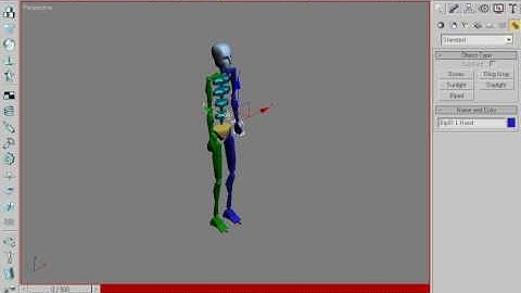 3DS Max - Lesson 2 - Biped Animation