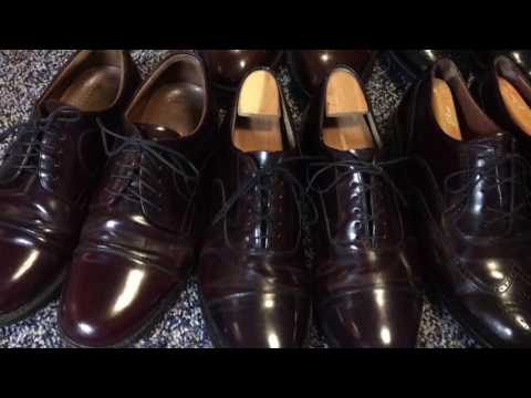 burgundy dress black shoes