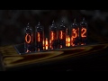 Nixie Clock IN-16, часы на газоразрядных индикаторах ИН-16.