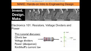 Electronics 101: Resistors and Voltage Dividers