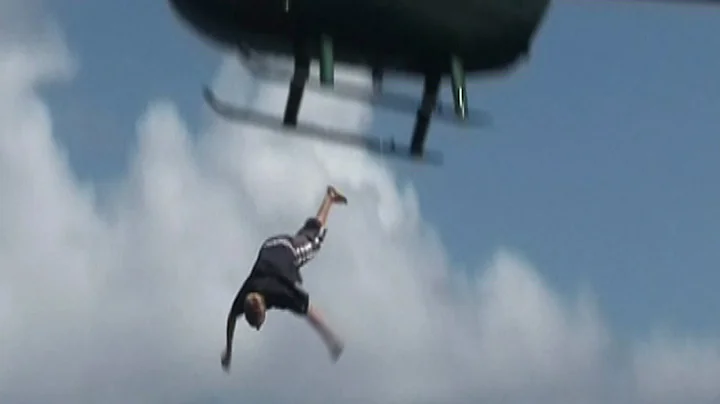 Gannet Man! Marlin from a Helicopter