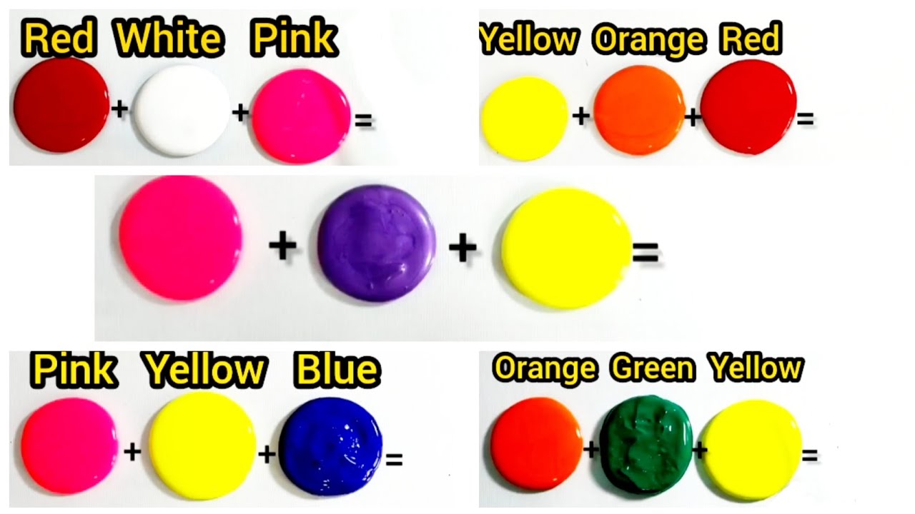 Guess the final color 🎨 | Satisfying video | Paint mixingvideo | Art ...