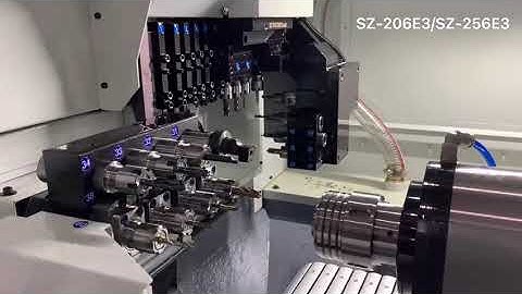 SZ 206E3 CNC Swiss Type Automatic Lathes