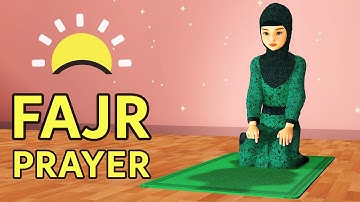 How to pray Fajr for Girls - Step by Step - with Subtitle