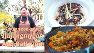 [#PlayKoreanFood_Season2] Korean Cooking with Myla! Jjajangmyeon and Galbi-jjim