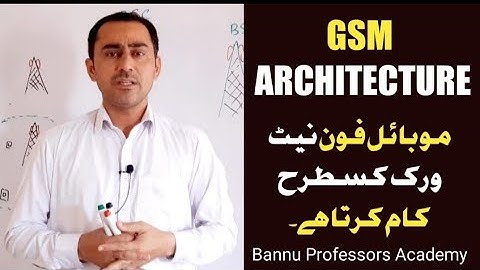 How Mobile phone Network Work||Mobile Communication Procedures||GSM Architecture|| GSM