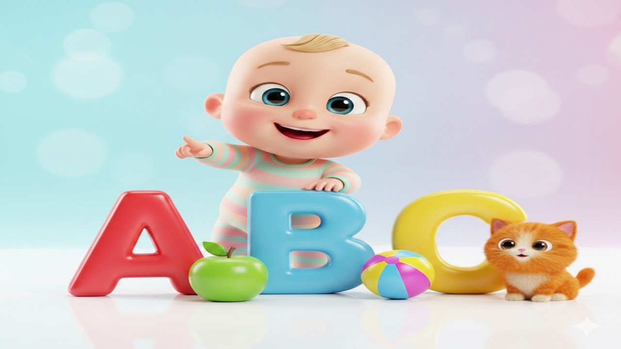 ABC Song for Kids | Learn English Alphabet | Fun Nursery Rhymes by Kiyu Kids