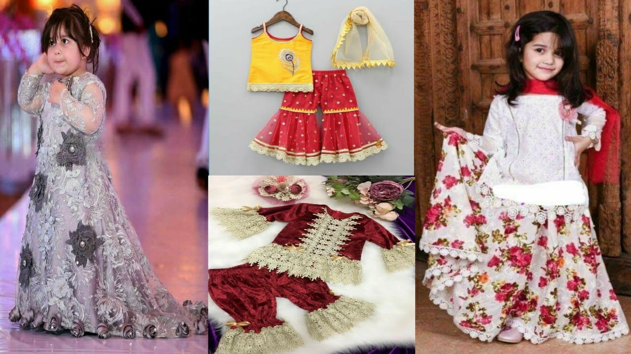 Kids eid dresses Ethnic outfit ideas for little girls eid dresses for