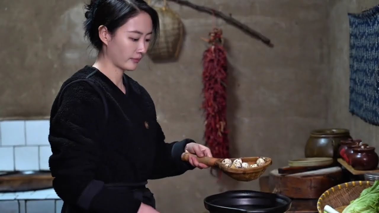 How to make duck meat in the Mountain! | Relaxing life in the village of Mountain!❤