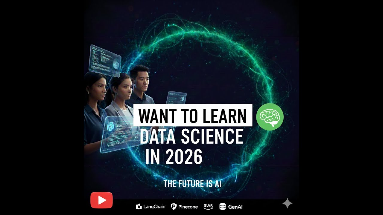 Want to Learn Data Science in 2026? 🚀 | Data Science Career Roadmap ...