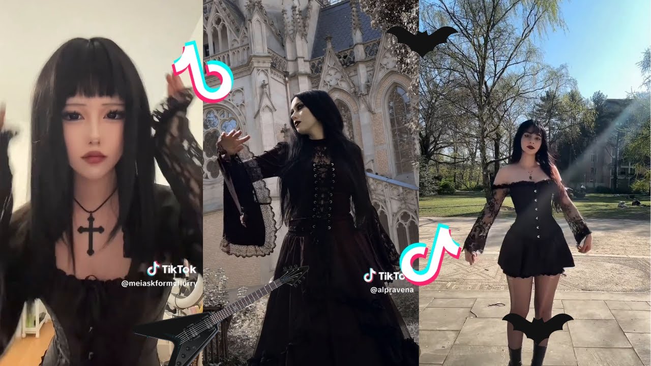 Alt tiktok compilation 9 🥀⛓️ #alt #goth #alternative #grunge #gothic # ...