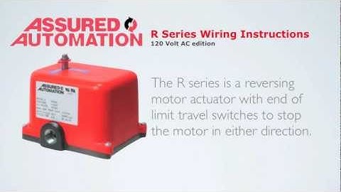 R Series 120 VAC Wiring Instructions - Assured Automation