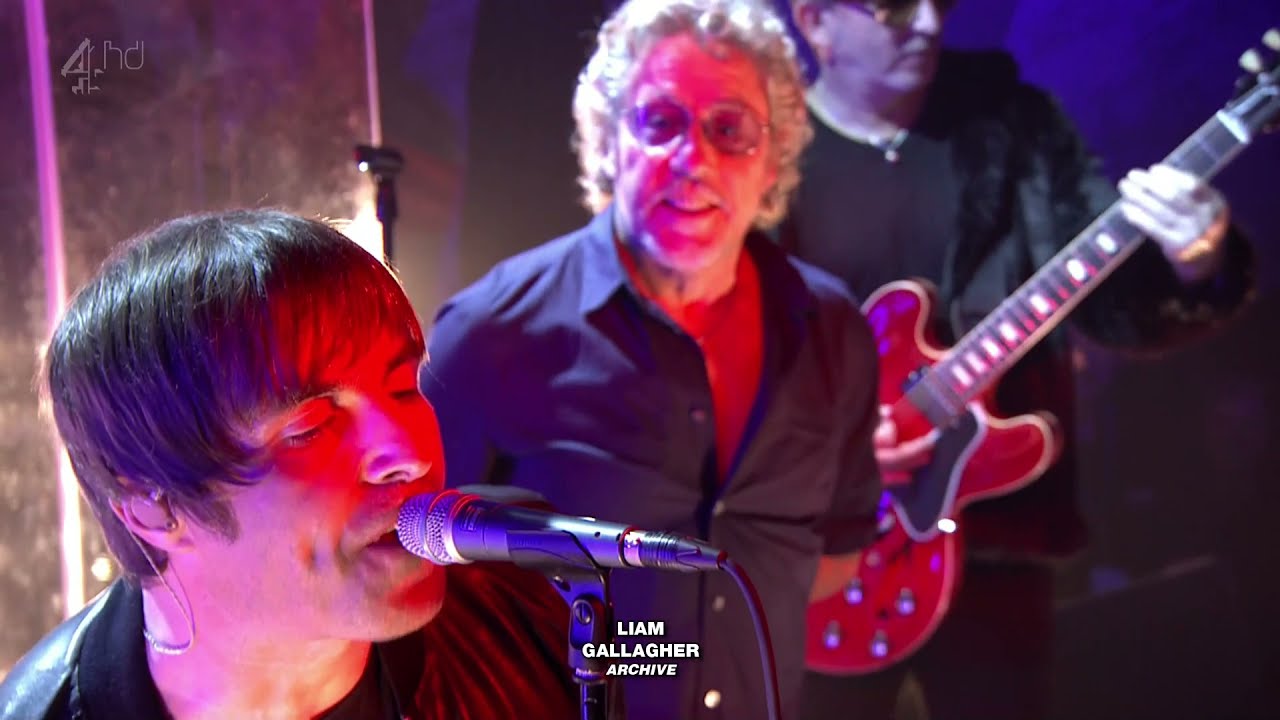 Liam Gallagher, Roger Daltrey - My generation - 2015-06-15 - live TFI Friday