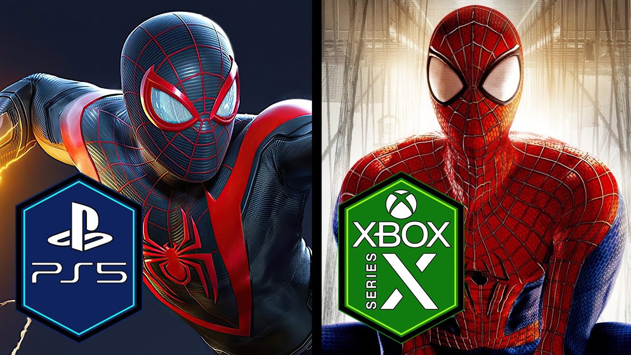 Tickling Bothersome composite Spiderman PS5 vs Xbox Series X Comparison - YouTube