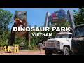 Full Tour at the LARGEST DINOSAUR PARK in Vietnam! DINO PARK NovaWorld Phan Thiet | T-REX BREAKOUT!