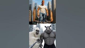 Yeti and Rhinoman - Missing Sigma Songs brainrot 🙀 PART 1 #brainrot  #funny