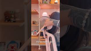 Love my HBADA E3 Pro Pink #hbada #tech #desksetup #ergonomicchair #officechair #bestchair