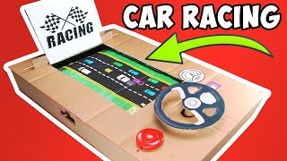 DIY - Build Amazing Racing Game Console With Cardboard