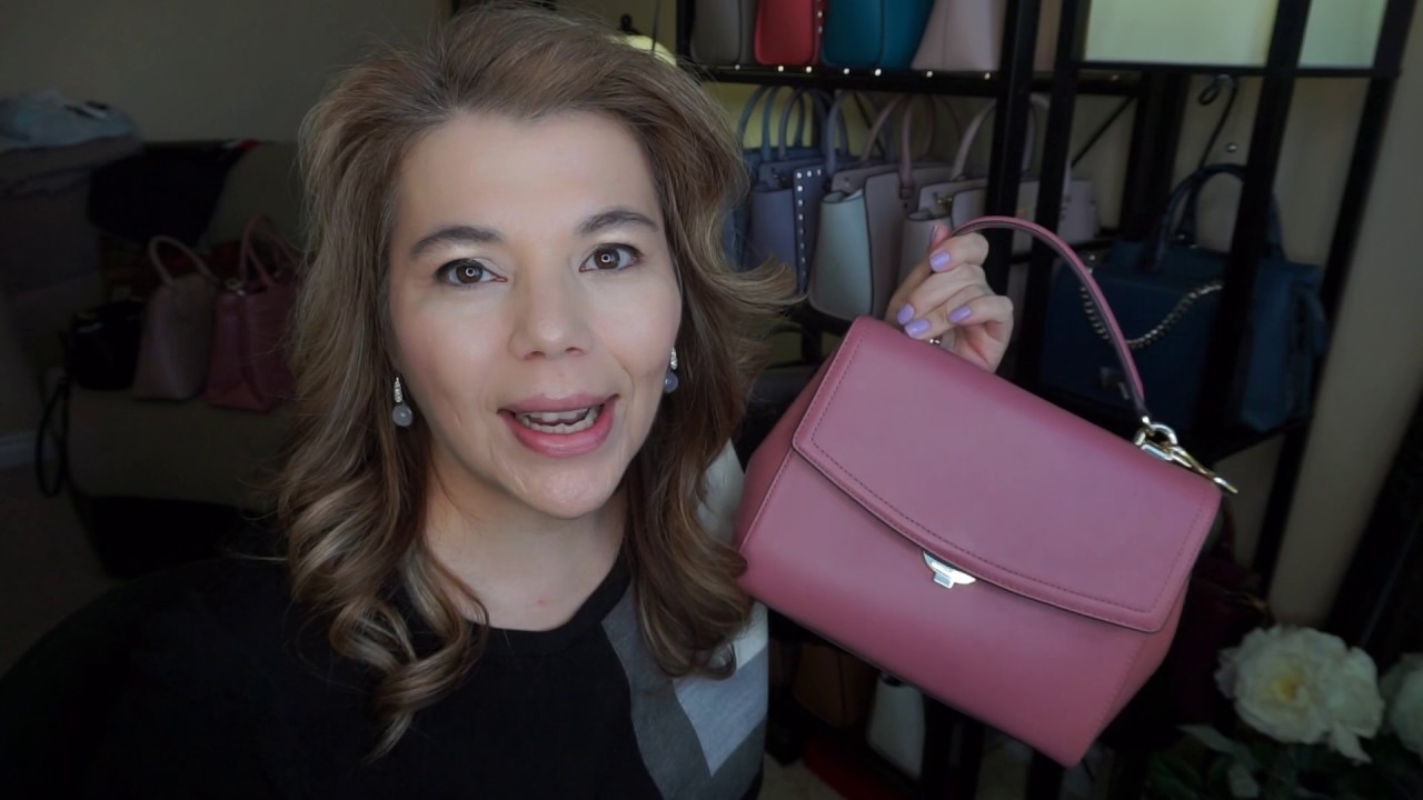 Michael Kors Ava Medium in Saffiano and New Ava in Smooth Leather - YouTube