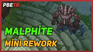 Malphite Mini Rework Zirhi Arttikça Büyüyor
