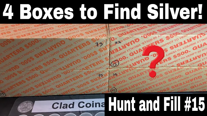 Hunting 4 Boxes of Coins for Silver and W's - Quarter Hunt and Fill #15