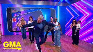 'GMA' hosts ‘80s dance challenge