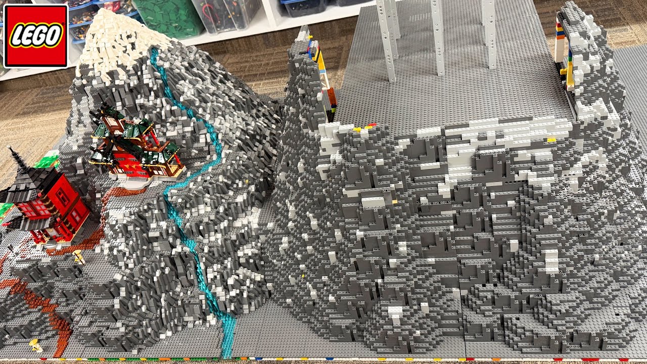 Начинаем САМУЮ БОЛЬШУЮ ГОРУ LEGO В ИСТОРИИ!
