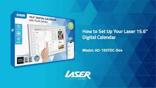 Laser Digital Calendar Setup Guide | Whale Framely App and Calendar Sync