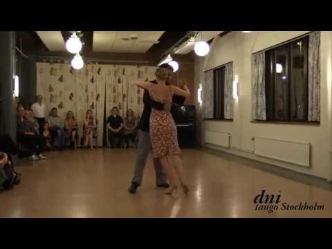 Sara Westin and Juan Pablo Canavire performing in Linköping 2/4