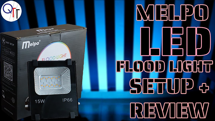 Melpo led flood light outdoor review năm 2024