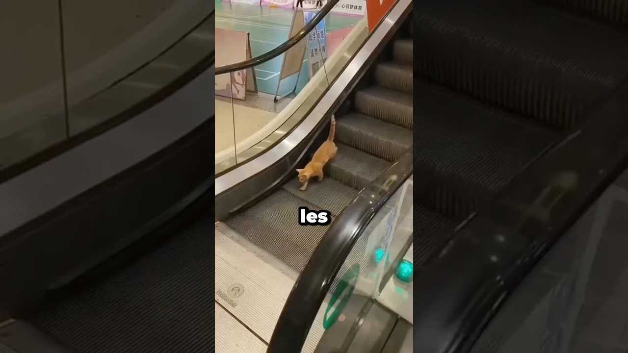 Les chats ont leur propre façon de faire 😂 #chat #shorts