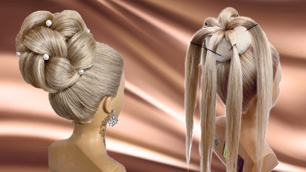 10 تسريحات شعر للأعراس والسهرات المسائيه تسريخات شعر جميله خطوه بخطوه