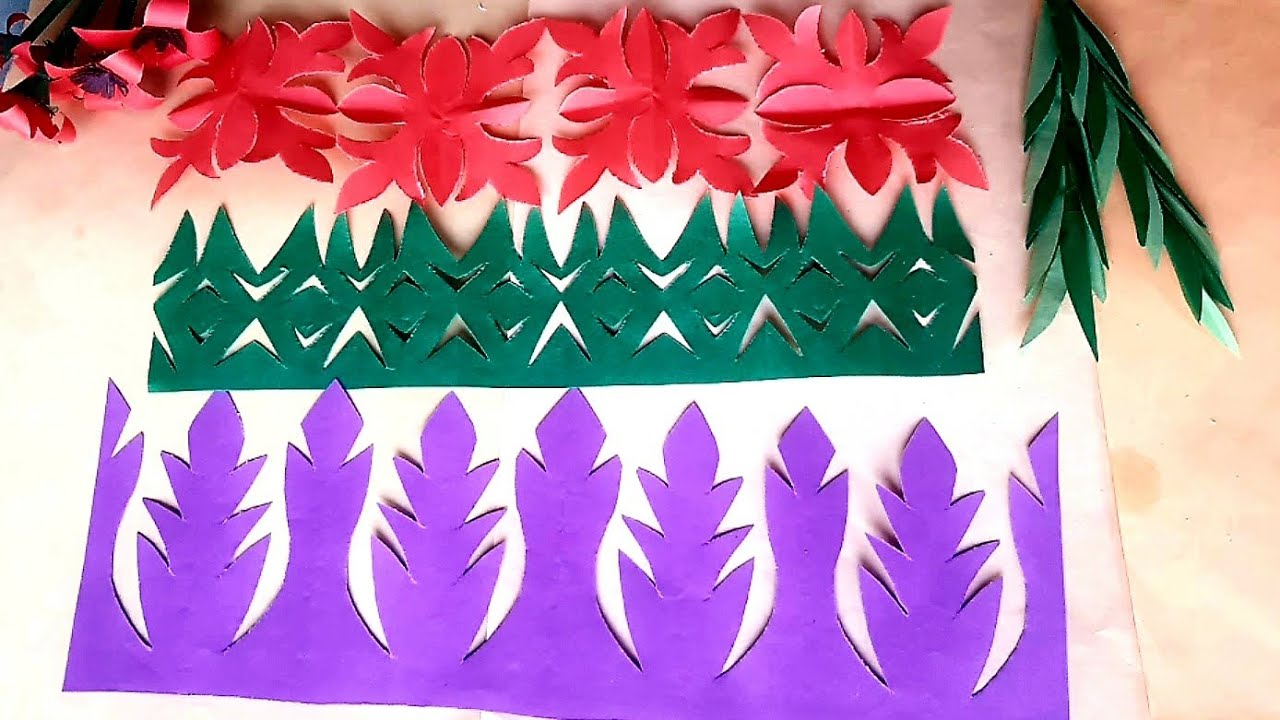 DIY amazing border cutting 