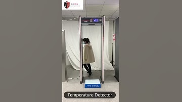 Body temperature Scanner Fever Flu virus walk through temperature detection in Bangladesh