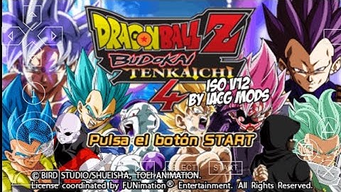 [New iso] DBZ TTT Budokai Tenkaichi 4 v12 by IACG Mods with menu permanent download!!!
