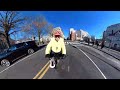 Thursday Morning December 14 ride down 7th Street NW